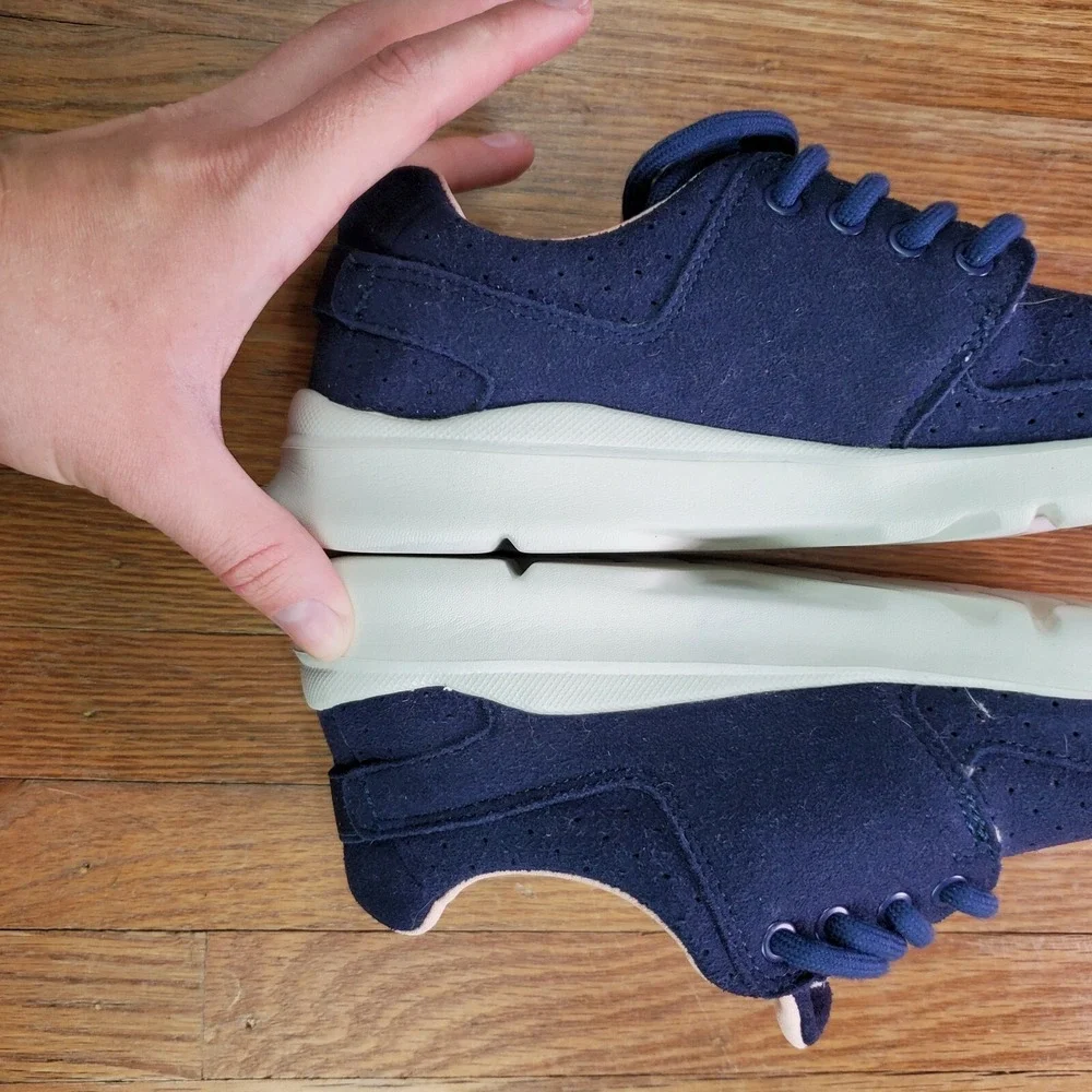 Etnies Scout XT Womens Lace Up Shoes Sz 7 Skate Skateboarding Casual Navy Blue